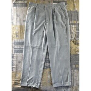 Syllables Light Blue Zipper Dress Pant's Men's